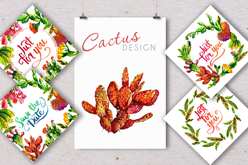 cool-tropical-cactus-png-watercolor-set