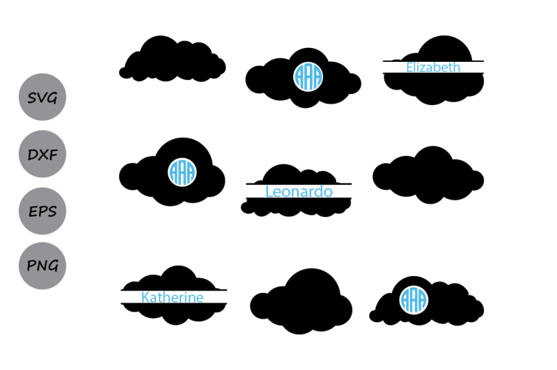 cloud-svg-cloud-monogram-svg-cloud-silhouette-cloud-vector