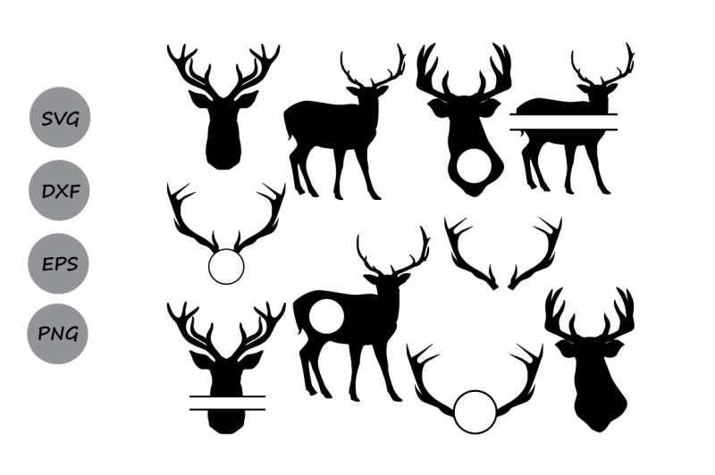 deer-silhouettes-svg-deer-svg-deer-svg-cutting-files-deer-monogram