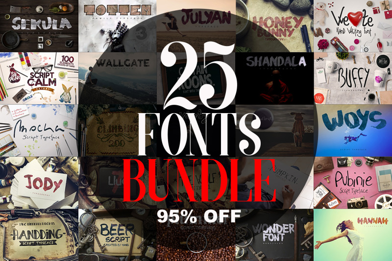25-fonts-bundle