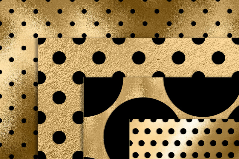 16-luxury-black-and-gold-polka-dot-digital-papers