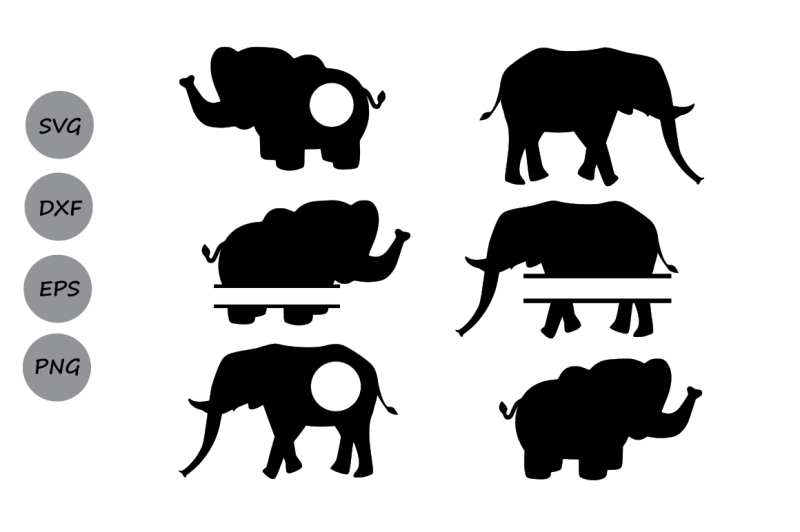 Free Free 77 Silhouette Baby Elephant Svg SVG PNG EPS DXF File