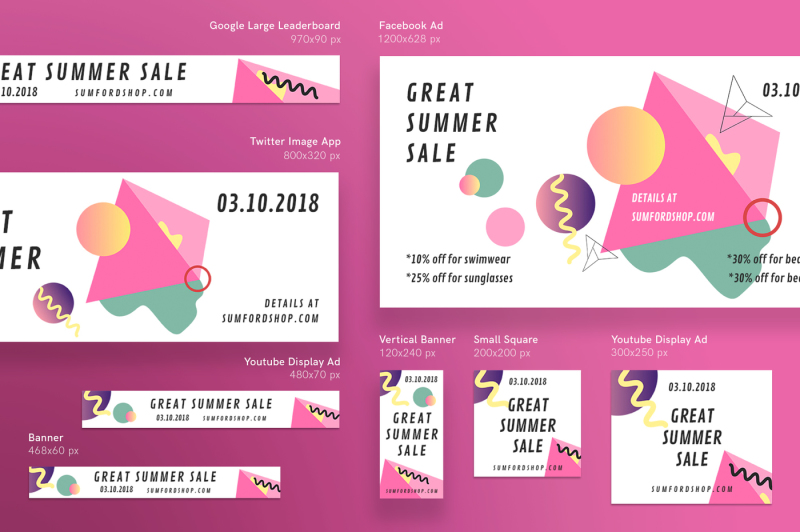 design-templates-bundle-flyer-banner-branding-great-summer-sale