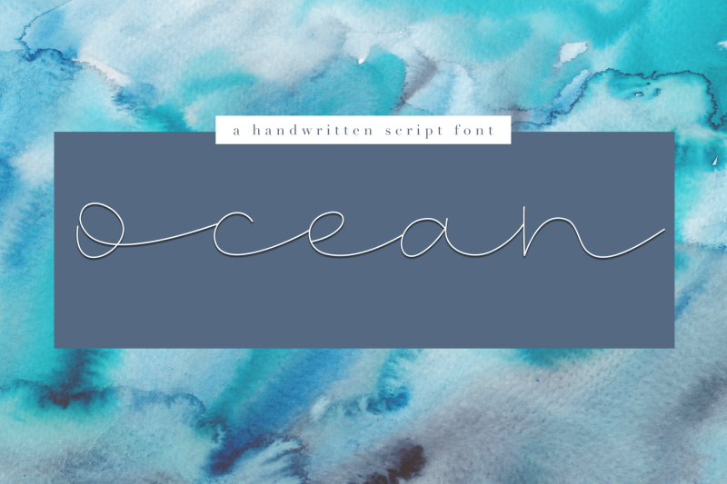 ocean-handwritten-script-font