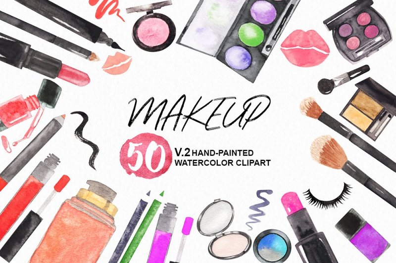watercolor-makeup-cosmetics-set-v-2