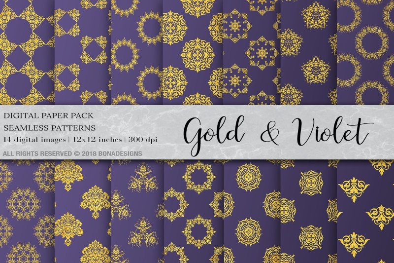 gold-violet-damask-digital-paper