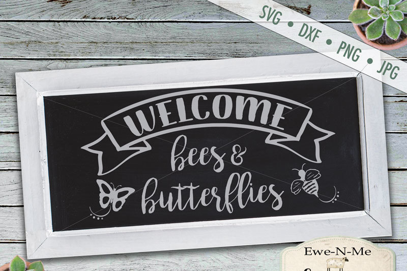 welcome-bees-and-butterflies-svg