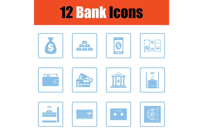 set-of-bank-icons