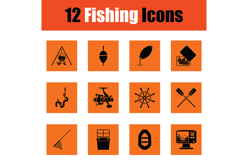 fishing-icon-set