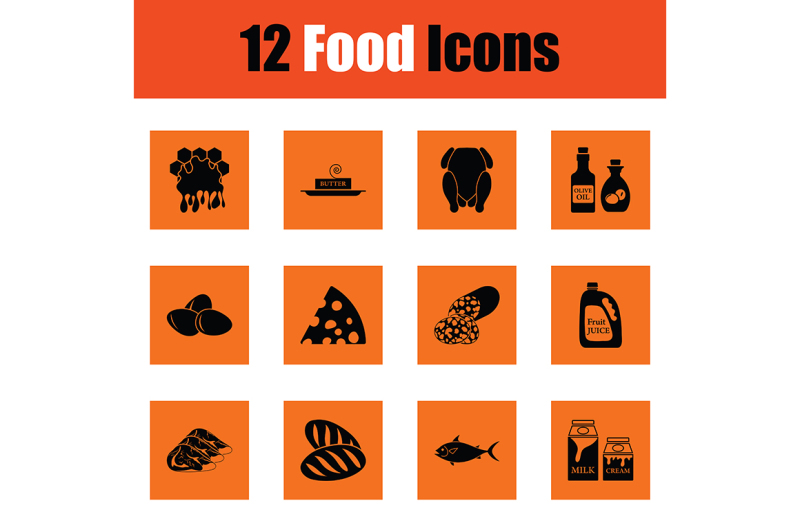 set-of-food-icons