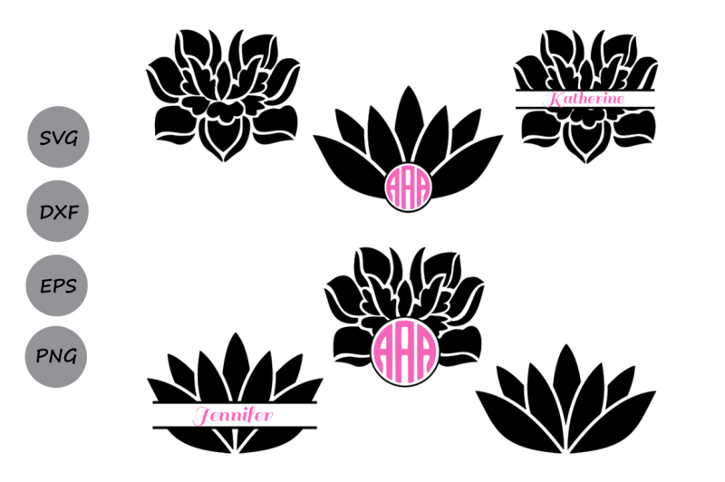 lotus-svg-cut-files-lotus-monogram-svg-lotus-flower-svg-lotus-yoga
