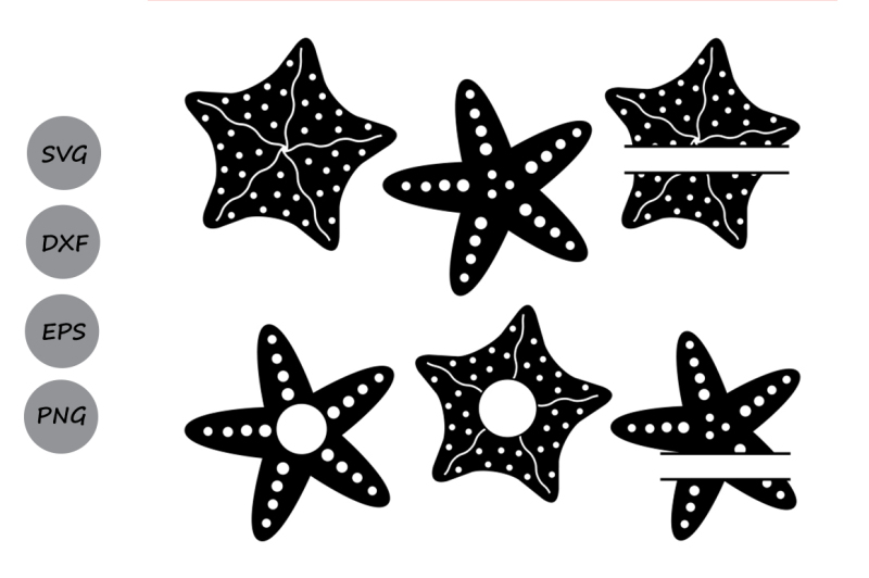 starfish-svg-starfish-monogram-svg-nautical-sea-svg-silhouette-svg