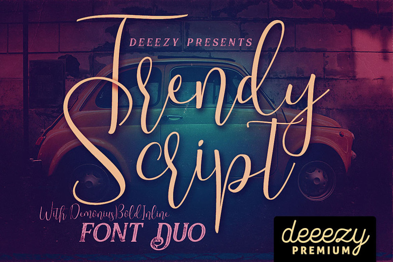 trendy-script-font-duo