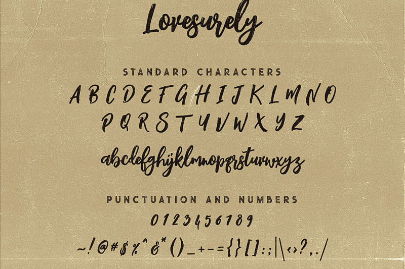 Lovesurely Font Duo By Cruzine Design Thehungryjpeg Com