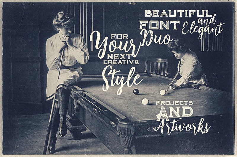 billiard-font-duo
