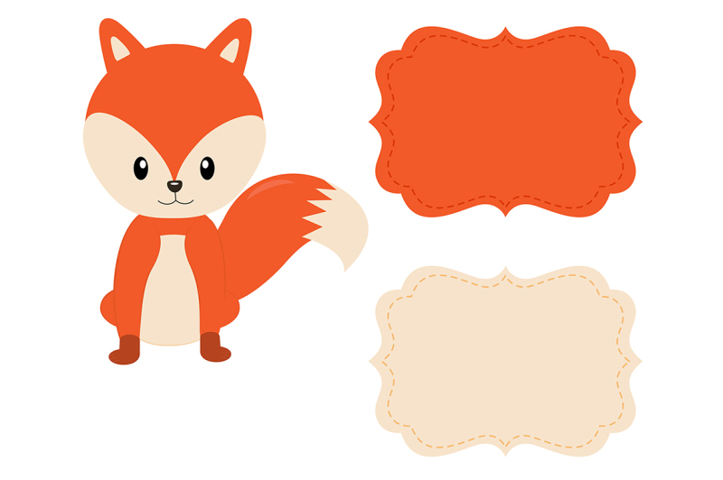 fox-digital-paper-woodland-animals-patterns-animals-background