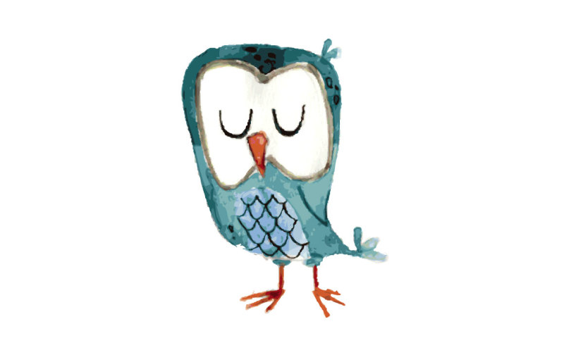 owl-watercolor