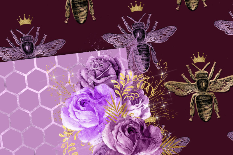 queen-bee-patterns