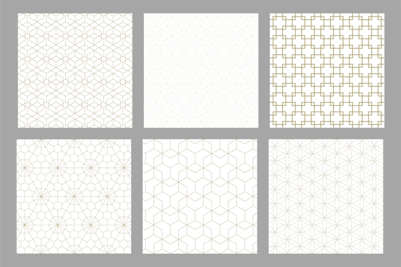 set-of-ornamental-seamless-patterns