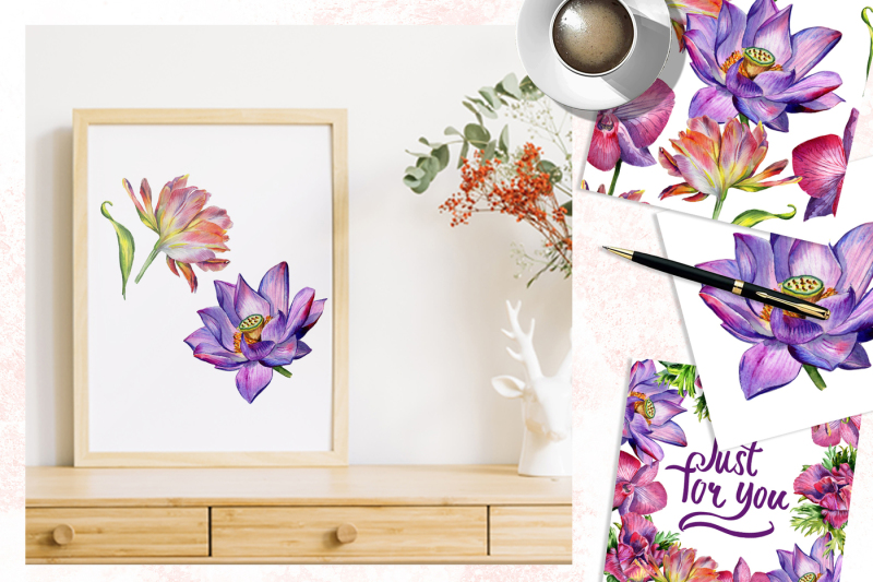 mix-of-flowers-png-watercolor-set