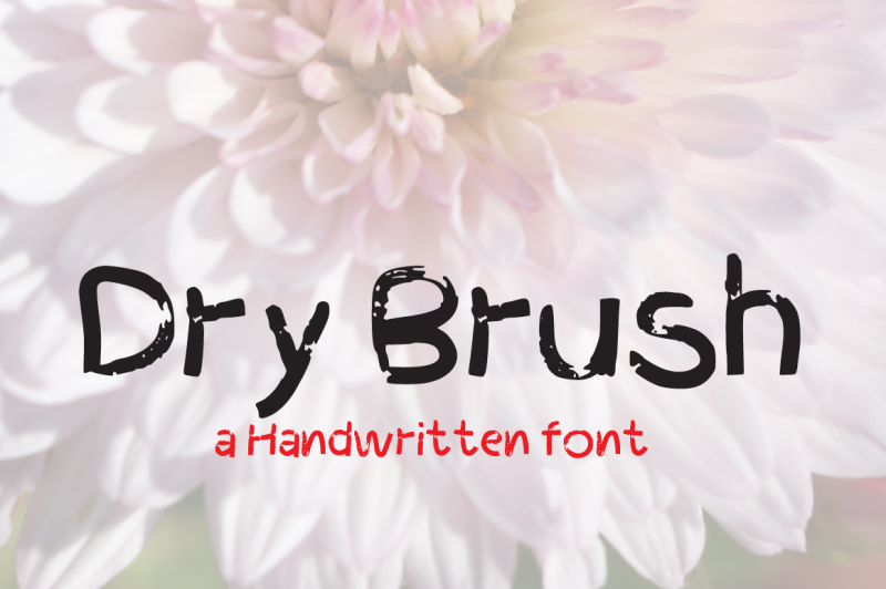 dry-brush-font