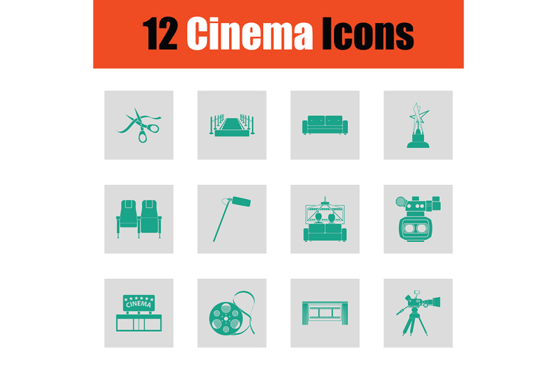 set-of-cinema-icons