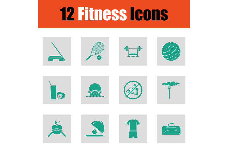 fitness-icon-set