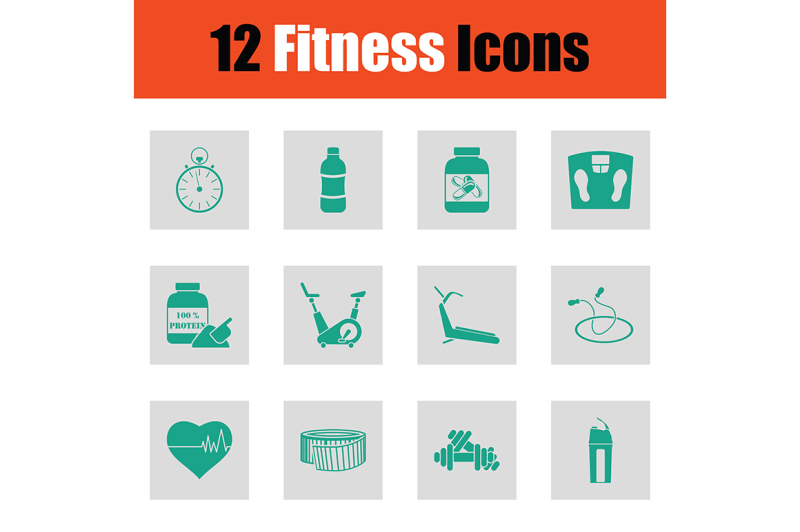 fitness-icon-set