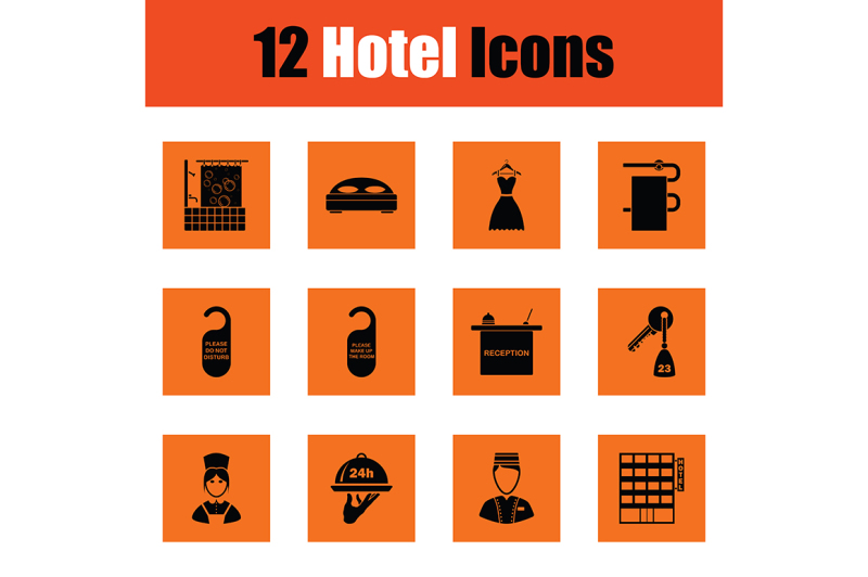 set-of-twelve-hotel-icons