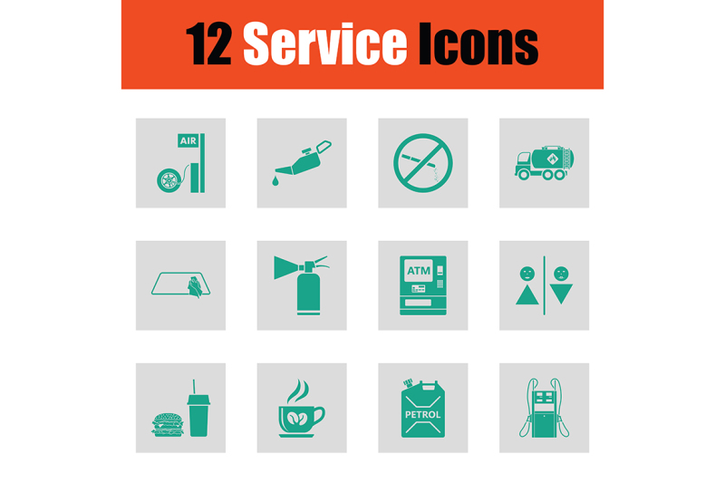 set-of-twelve-petrol-station-icons
