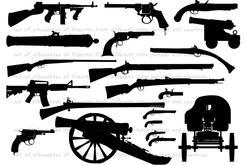 firearm-weapon-set