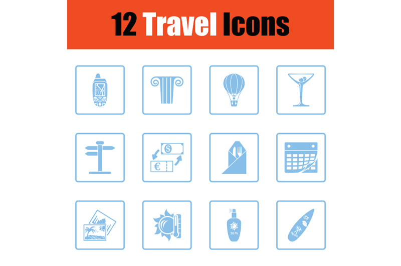 travel-icon-set