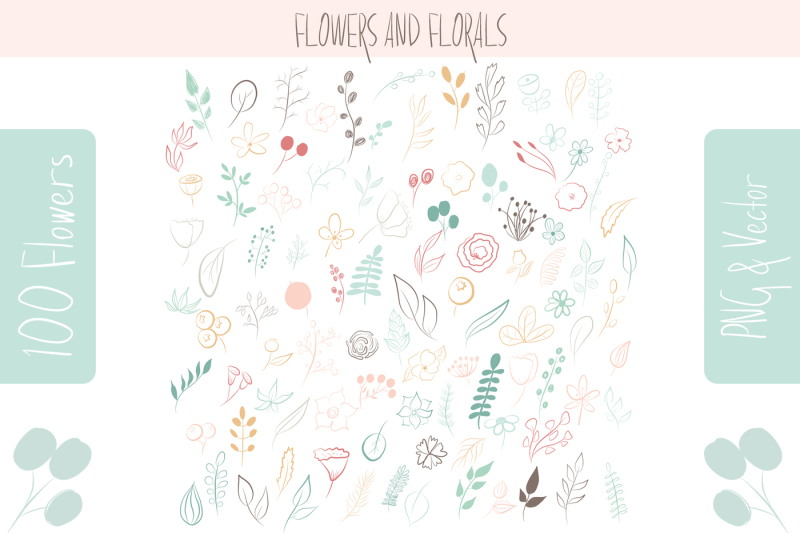 all-flowers-100-elements