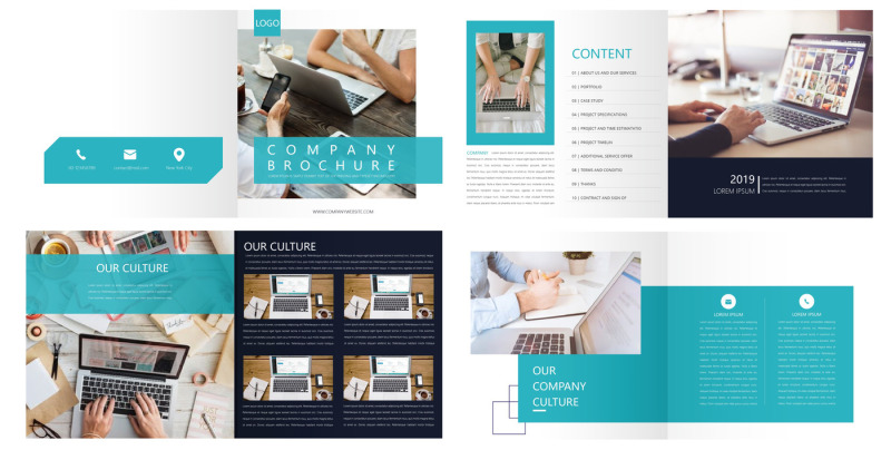 professional-company-brochure-template-collection