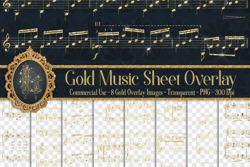 8-gold-glitter-music-sheet-overlay-digital-papers