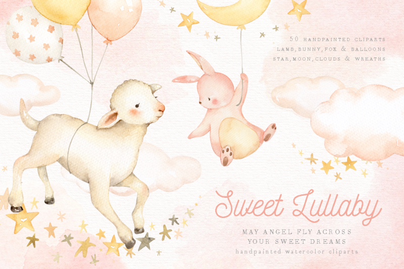 sweet-lullaby-watercolor-clip-art