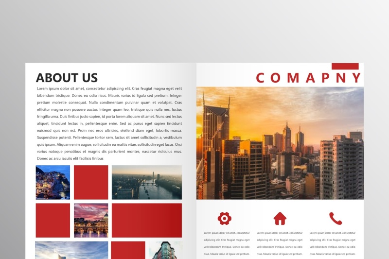 professional-red-brochure-report-template-bundle