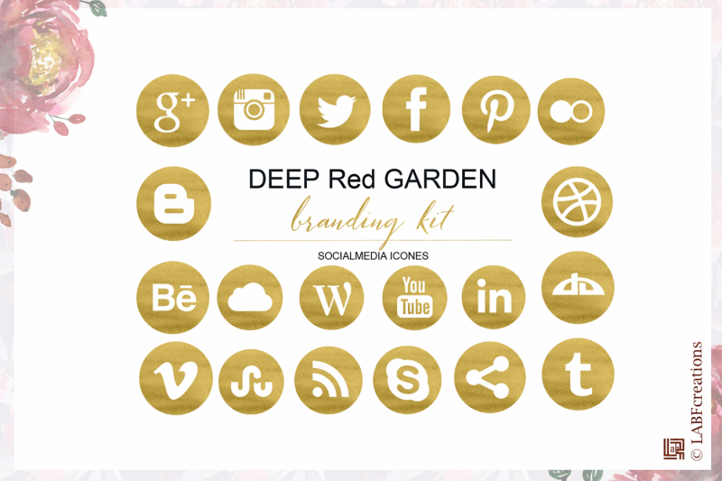 deep-red-garden-watercolor-branding-kit