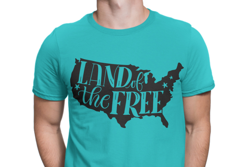 land-of-the-free-usa-map-hand-drawn-lettered-cut-file