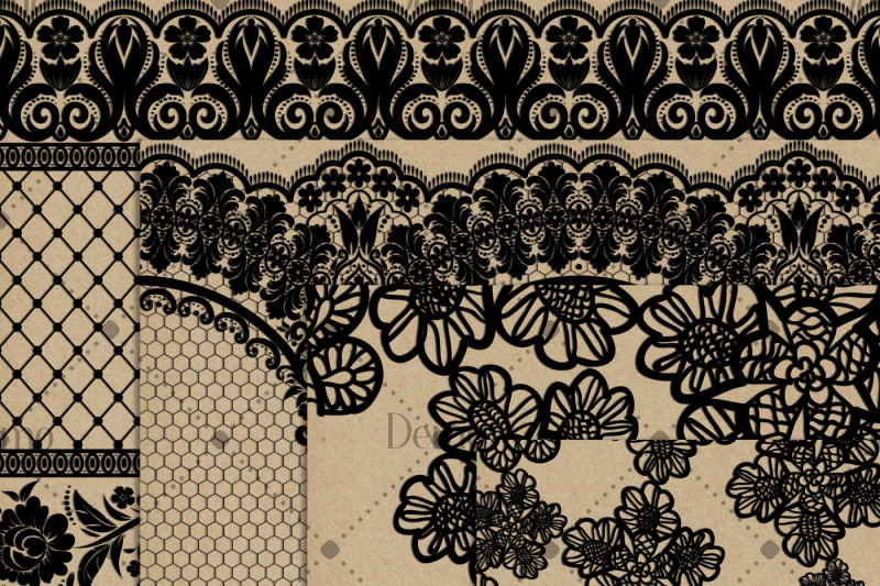 16-black-gothic-lace-digital-papers