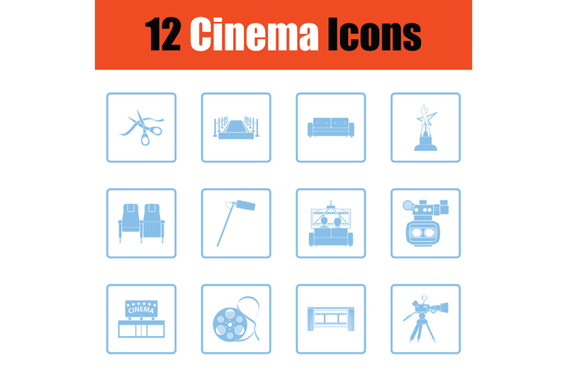 set-of-cinema-icons