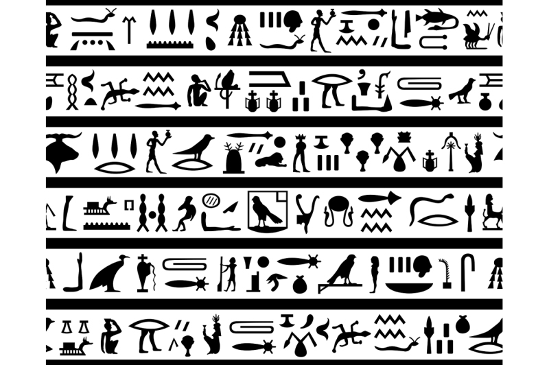 seamless-hieroglyphs