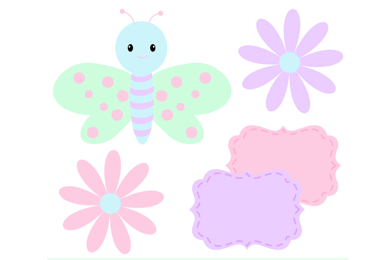 pastel-butterfly-digital-paper-spring-digital-paper-butterflies