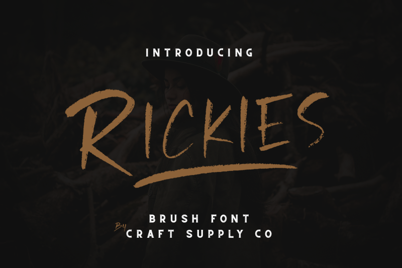 rickies-brush-font