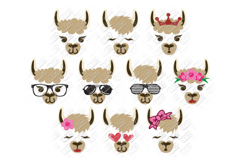 Download Llama SVG Bundle in SVG/DXF/PNG/JPEG/EPS By OhMyCuttables ...