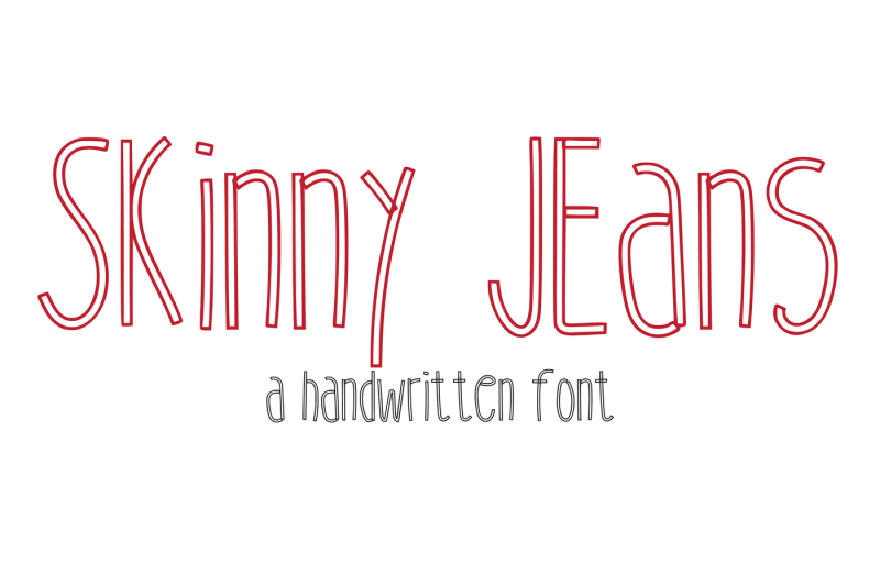 skinny-jeans-handwritten-skinny-font