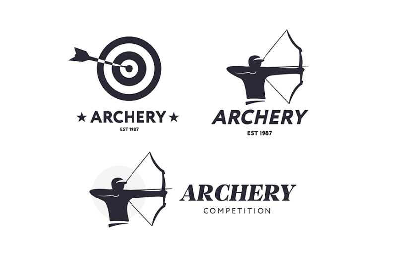 abstract-archery-logo-vector-badge-concept