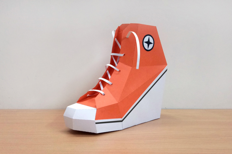 diy-converse-shoe-3d-papercraft
