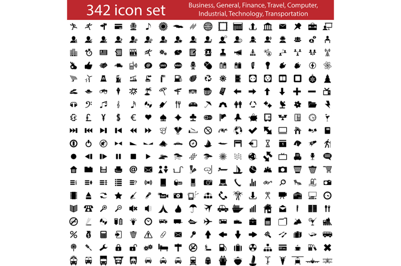 342-icons-in-12-variable-designs