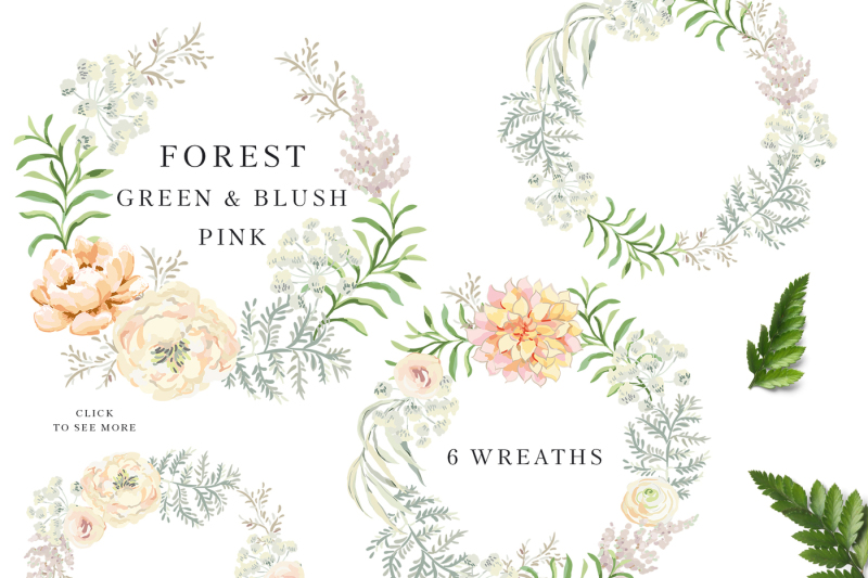 forest-green-and-blush-pink
